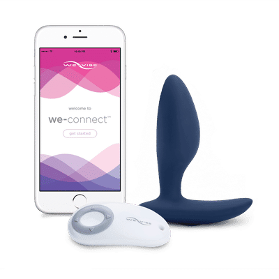 Foto 7 do produto Plug Anal com Estimulador de Períneo em Silicone com 10 Modos de Vibração e Aplicativo - We-Vibe Ditto + | 8,5 x 2,5 cm | Disponível em 4 Cores