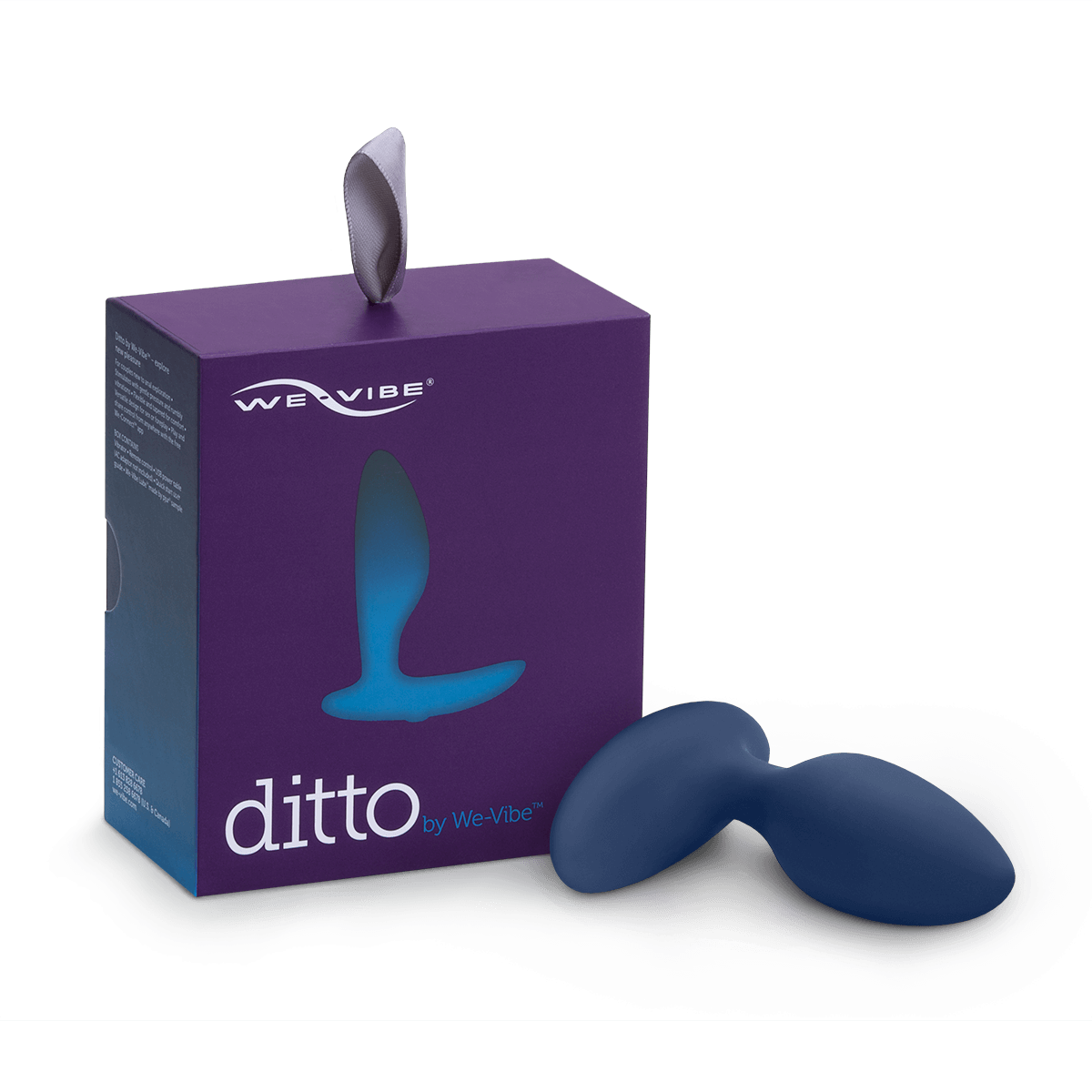 Plug Anal com Estimulador de Períneo em Silicone com 10 Modos de Vibração e Aplicativo - We-Vibe Ditto + | 8,5 x 2,5 cm | Disponível em 4 Cores - 8