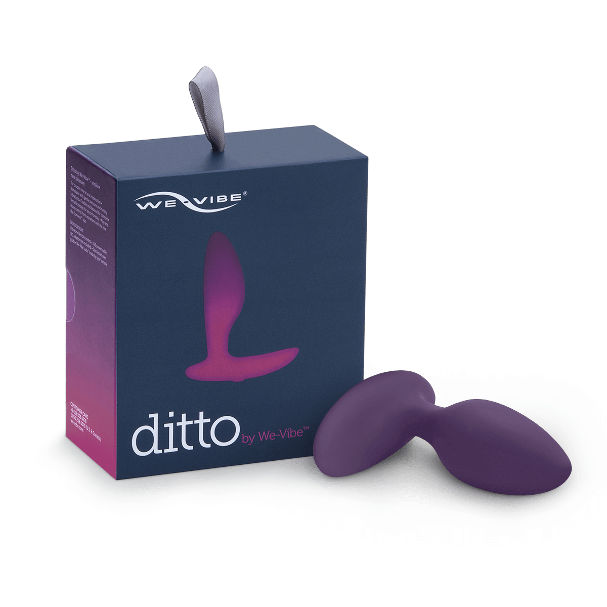 Plug Anal com Estimulador de Períneo em Silicone com 10 Modos de Vibração e Aplicativo - We-Vibe Ditto + | 8,5 x 2,5 cm | Disponível em 4 Cores - 16