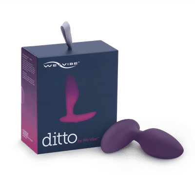 Foto 16 do produto Plug Anal com Estimulador de Períneo em Silicone com 10 Modos de Vibração e Aplicativo - We-Vibe Ditto + | 8,5 x 2,5 cm | Disponível em 4 Cores