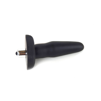 Foto 2 do produto Plug Anal Feito em PVC Atóxico com Formato de Cone e Vibração - Exclusiva Comfortplug