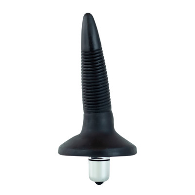 Plug Anal Finco em PVC com Texturas e Vibração - Exclusiva Comfortplug