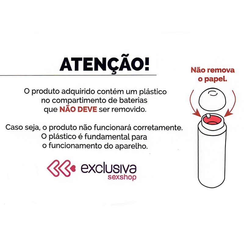 Plug Anal Finco em PVC com Texturas e Vibração - Exclusiva Comfortplug - 4