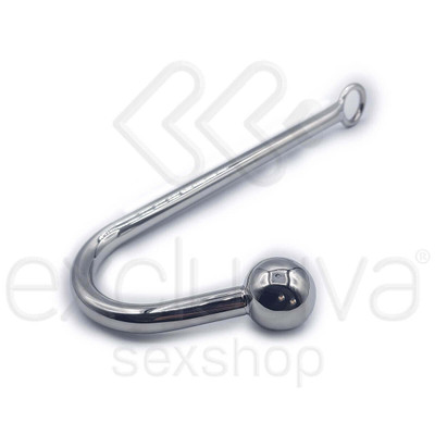 Foto 2 do produto Plug Anal em Forma de Isca com Esfera Única na Ponta - 33,5 x 3 cm