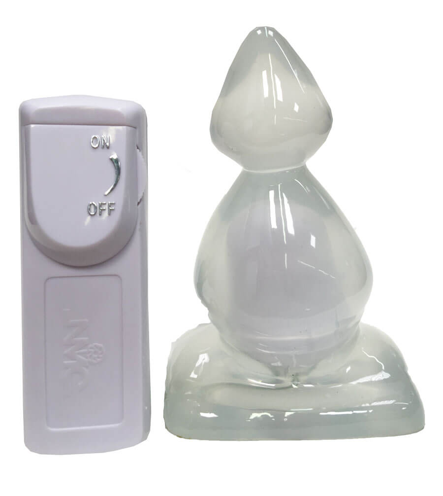 Plug Anal no Formato Árvore de Natal com Vibração Multivelocidade - Magic Sexy | 13 x 5,5 cm | 6 Cores - 3