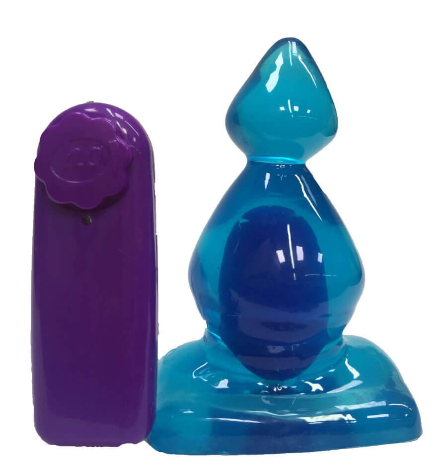 Plug Anal no Formato Árvore de Natal com Vibração Multivelocidade - Magic Sexy | 13 x 5,5 cm | 6 Cores - 4