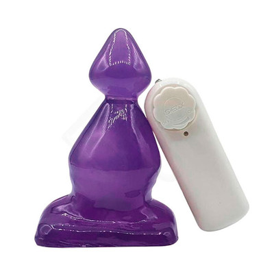 Plug Anal no Formato Árvore de Natal com Vibração Multivelocidade - Magic Sexy | 13 x 5,5 cm | 6 Cores