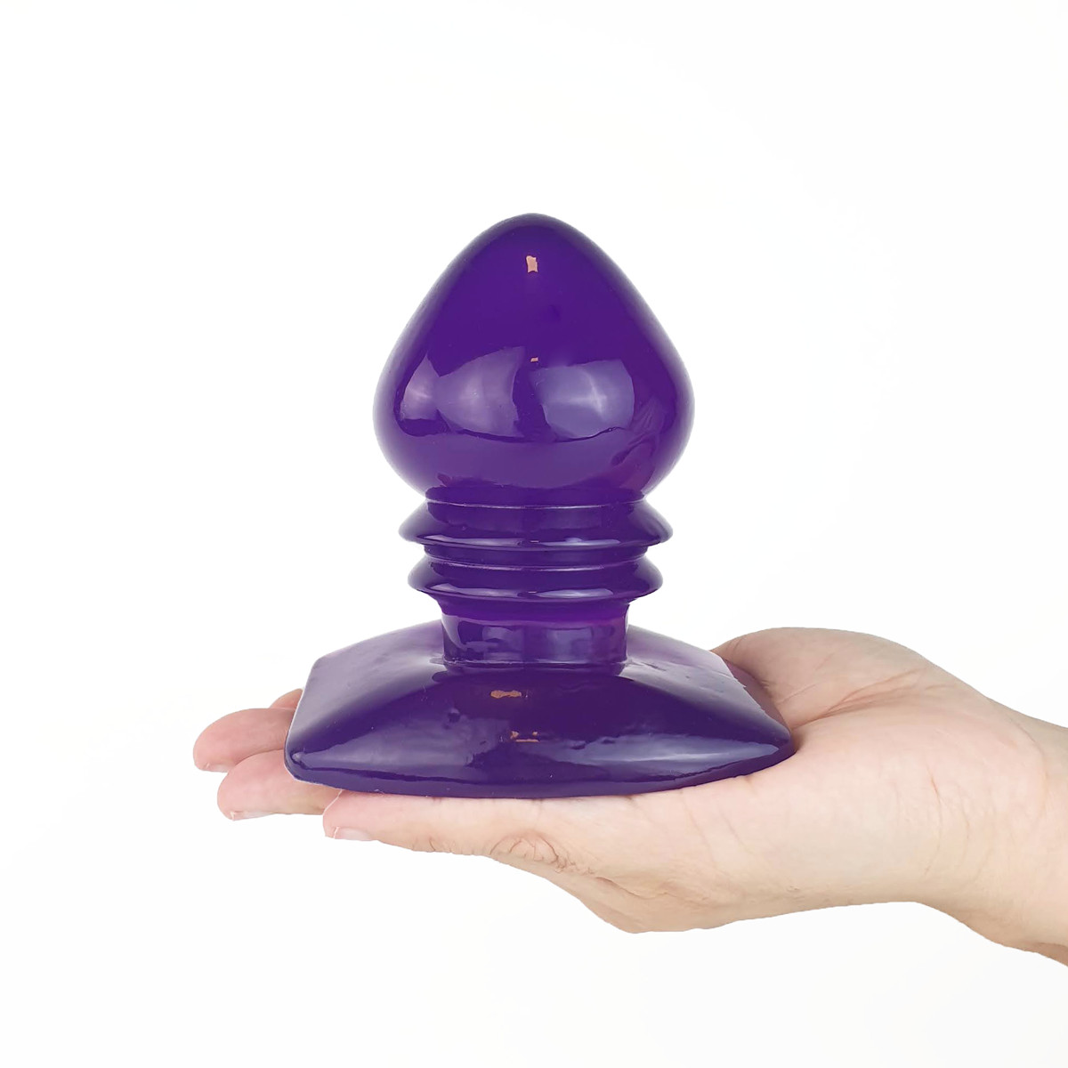 Plug Anal no Formato Bulboso com Base de Segurança - Magic Sexy | 9,5 x 6,5 cm | Disponível em 3 Cores - 5