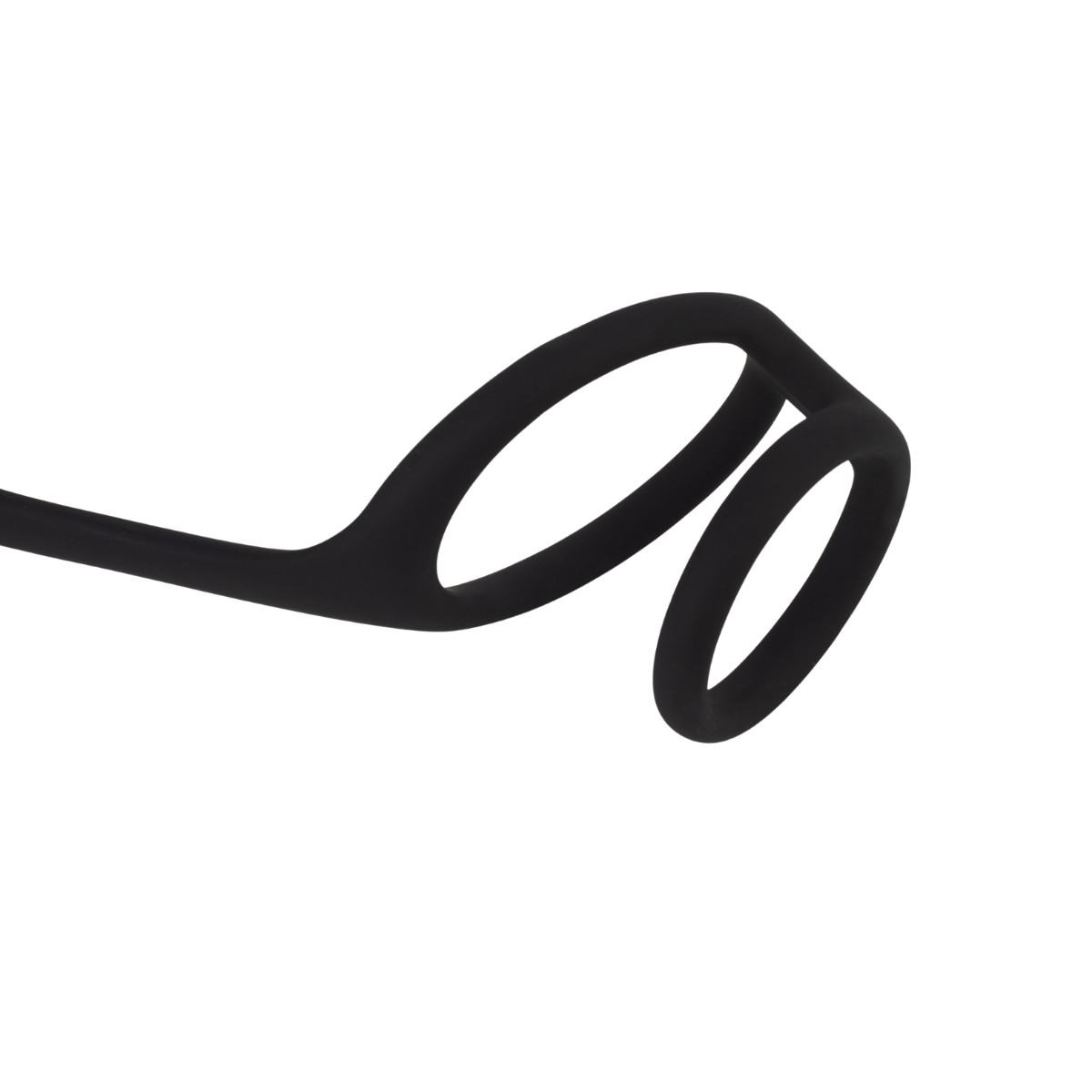 Plug Anal em Formato Cônico com 10 Modos de Vibrações, Anel Duplo em Silicone, Controle Remoto e Recarregável - SI | 9,5 x 3,7 cm - 3