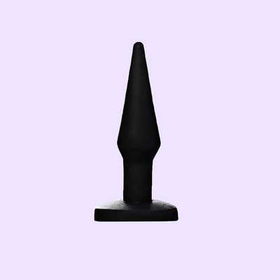 Foto 1 do produto Plug Anal em Formato Cônico Pequeno - ButtPlug | 10,9 x 2,6 cm | Disponível em 2 Cores