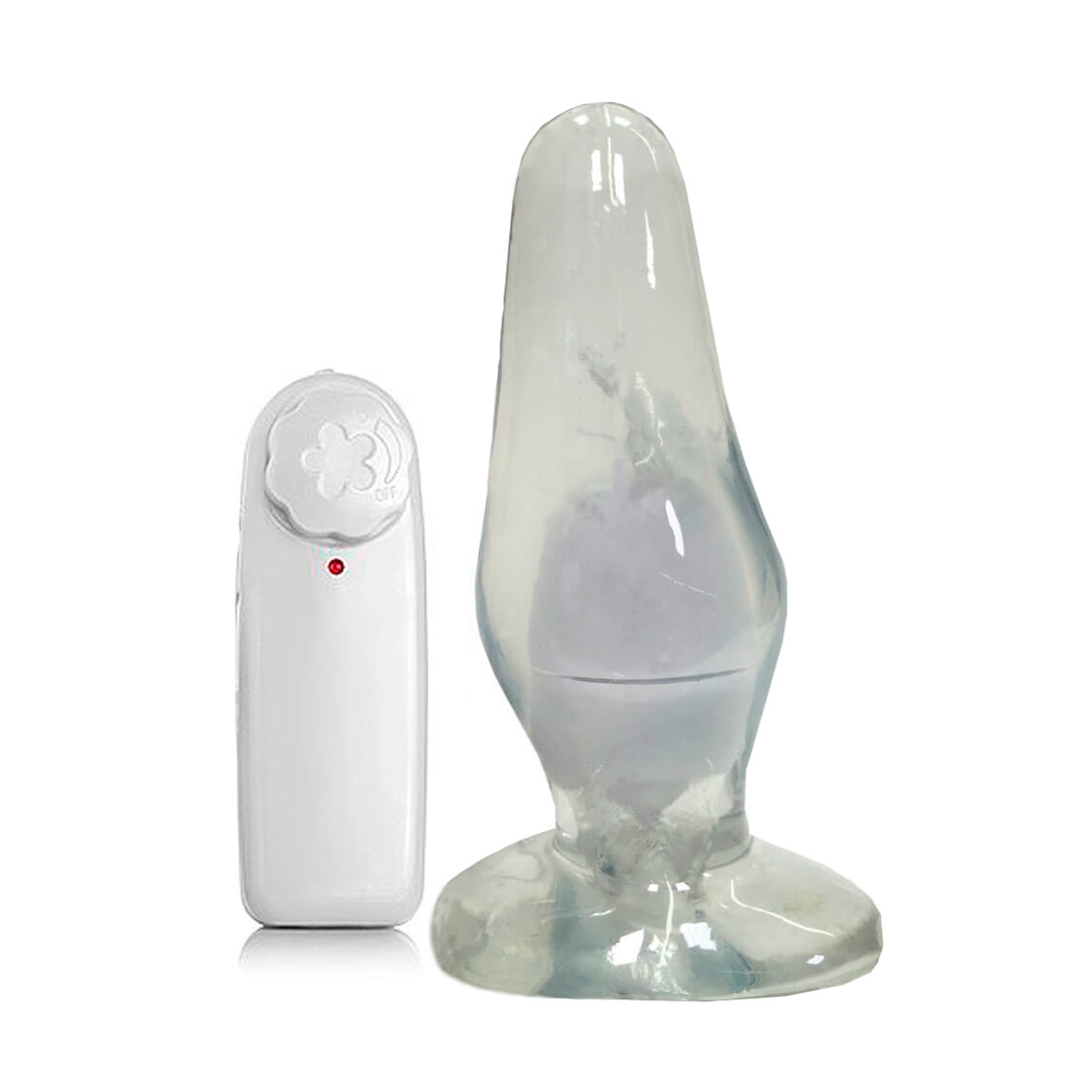 Plug Anal em Formato Cônico com Vibração Multivelocidade, Controle Remoto e Base de Suporte - Magic Sexy | 11,5 x 4,4 cm | Disponível em 7 Cores - 8