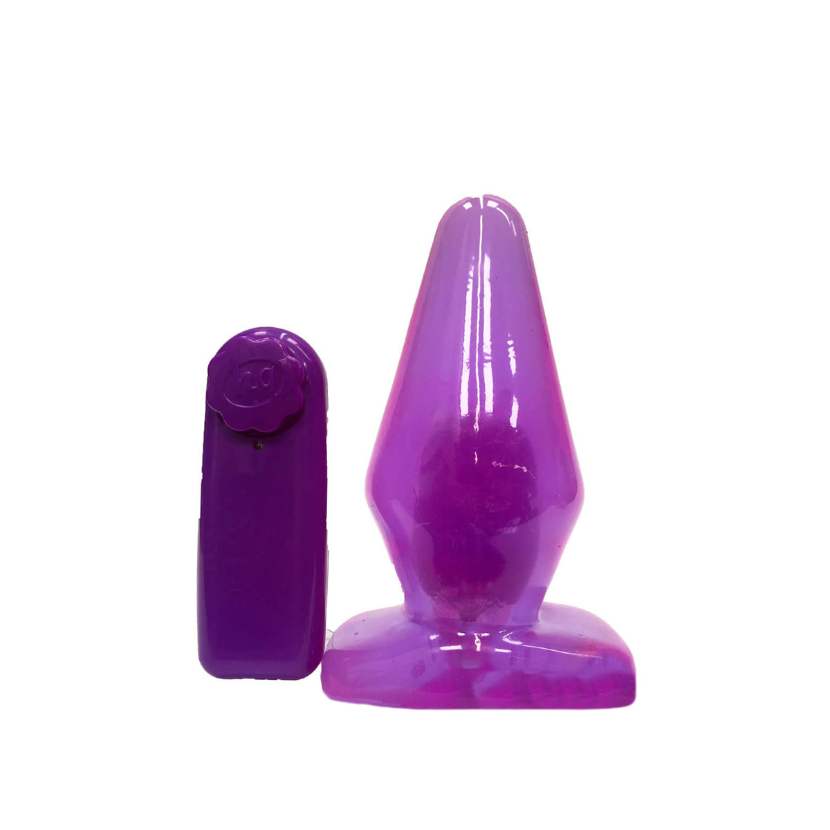 Plug Anal em Formato Cônico com Vibração Multivelocidade e Base de Suporte - Magic Sexy | 12,5 x 5,5 cm | Disponível em 6 Cores - 5
