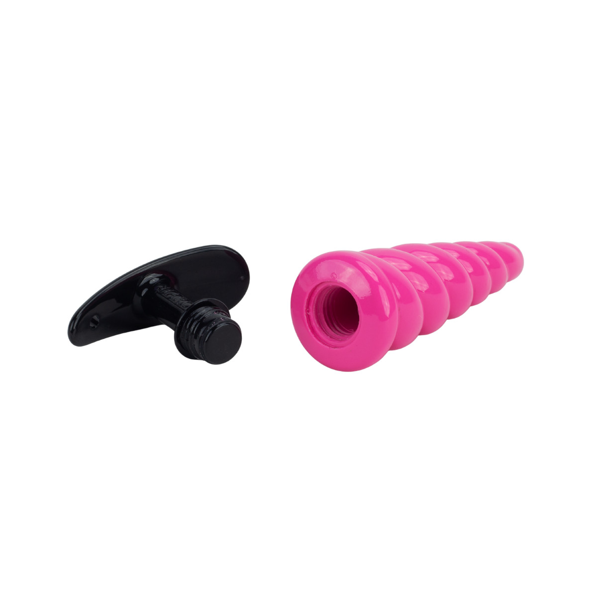 Plug Anal em Formato Espiral com Pedra na Base e Compartimento Secreto - Hard Secret Bag | 12,5 x 3,4 cm | Disponível em 7 Cores - 14