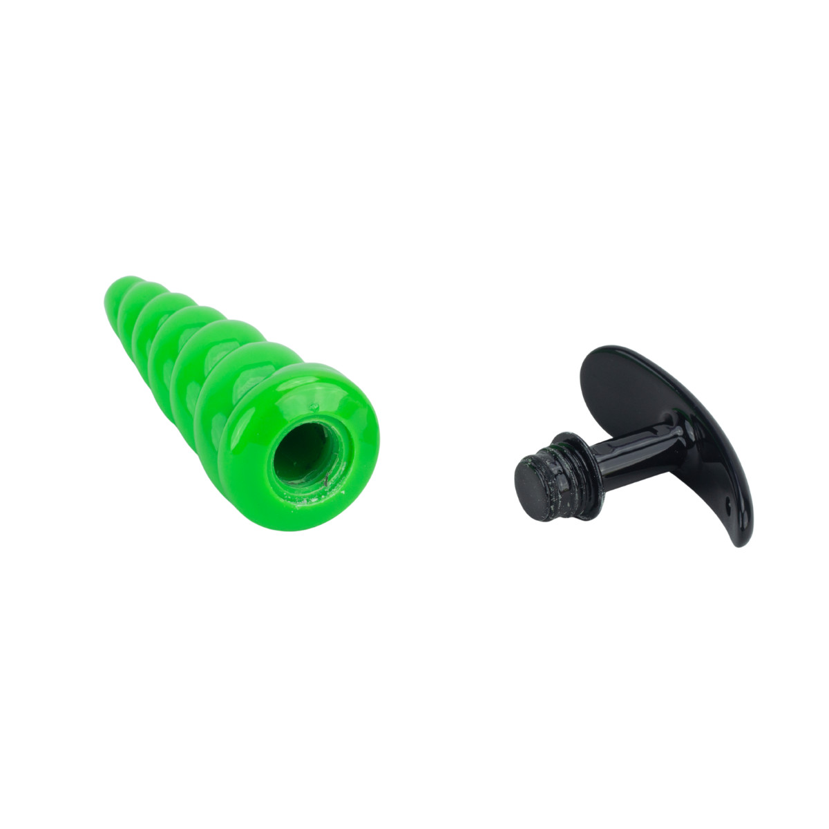 Plug Anal em Formato Espiral com Pedra na Base e Compartimento Secreto - Hard Secret Bag | 12,5 x 3,4 cm | Disponível em 7 Cores - 20