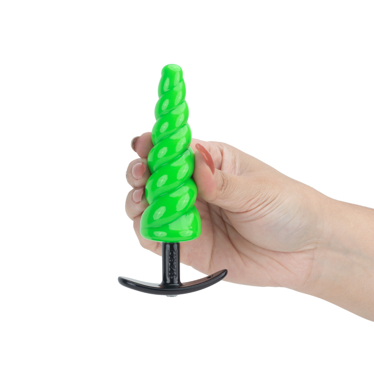 Plug Anal em Formato Espiral com Pedra na Base e Compartimento Secreto - Hard Secret Bag | 12,5 x 3,4 cm | Disponível em 7 Cores - 21