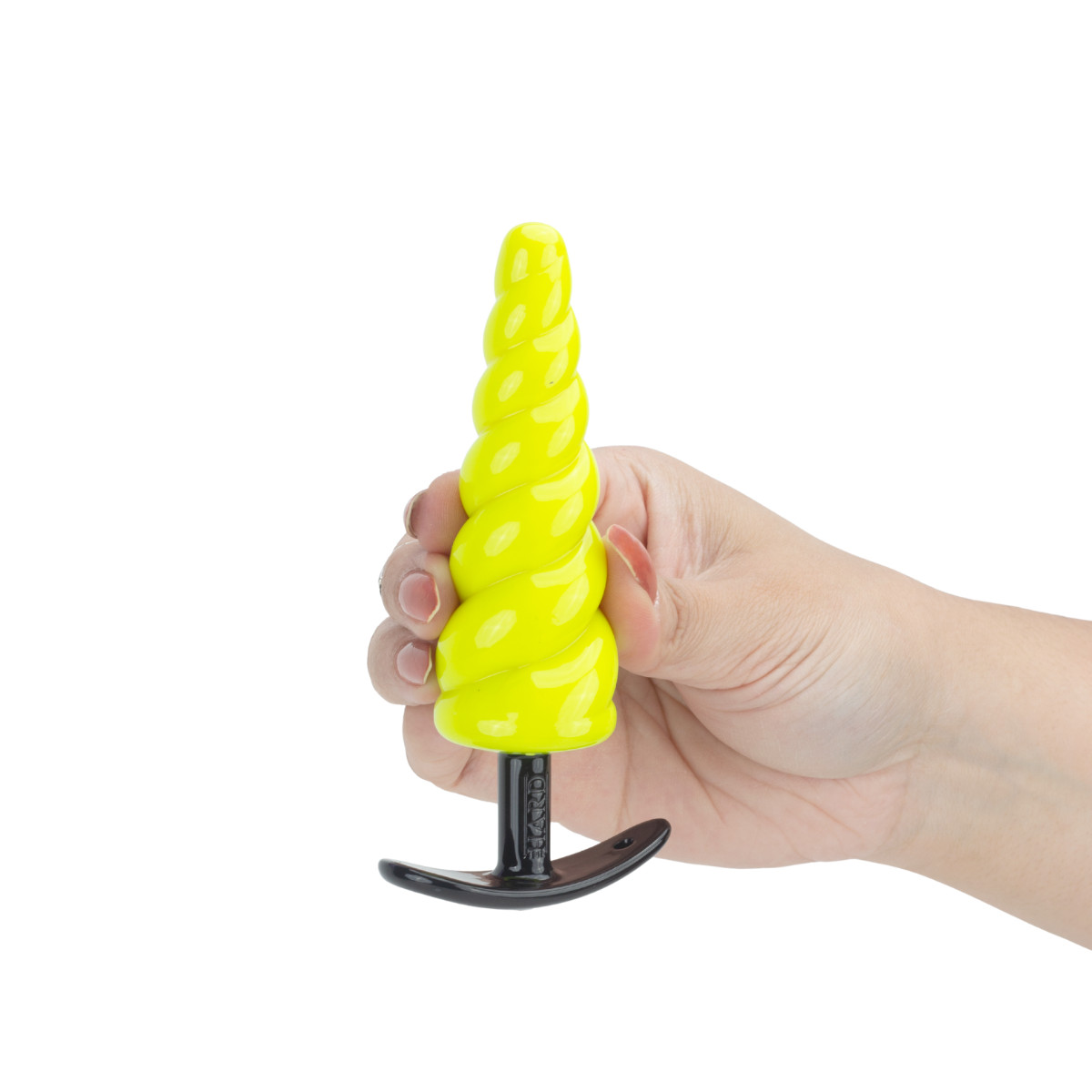 Plug Anal em Formato Espiral com Pedra na Base e Compartimento Secreto - Hard Secret Bag | 12,5 x 3,4 cm | Disponível em 7 Cores - 25