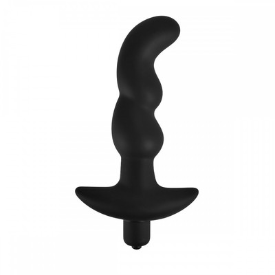 Foto 2 do produto Estimulador de Próstata com Ondulações e 10 Modos de Vibrações - 6'' Perfect Vibrating Butt Plug | 12 x 3,4 cm