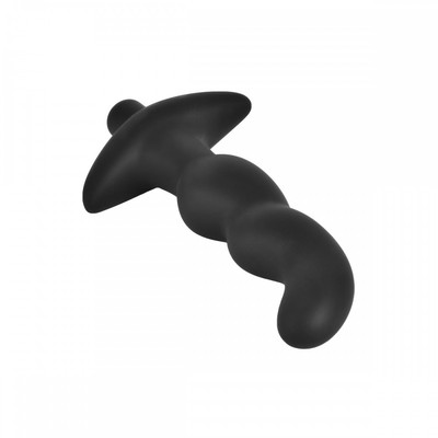 Foto 5 do produto Estimulador de Próstata com Ondulações e 10 Modos de Vibrações - 6'' Perfect Vibrating Butt Plug | 12 x 3,4 cm