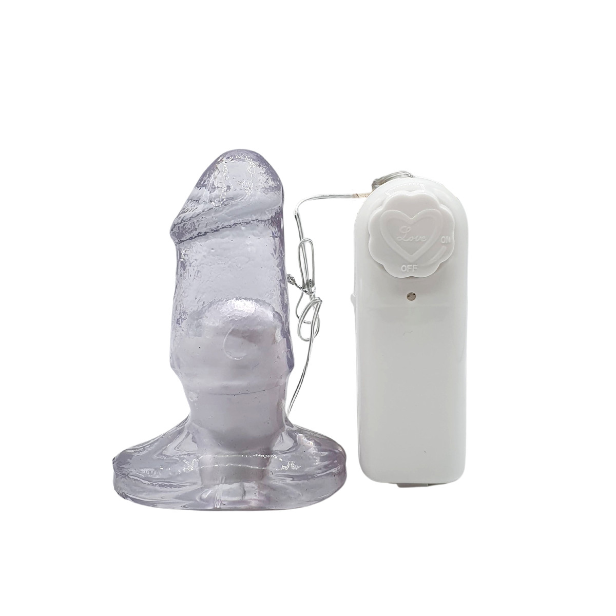 Plug Anal em Formato de Pênis Realístico com Vibração Multivelocidade e Base de Suporte - Magic Sexy | 8,5 x 4 cm | Disponível em 6 Cores - 6
