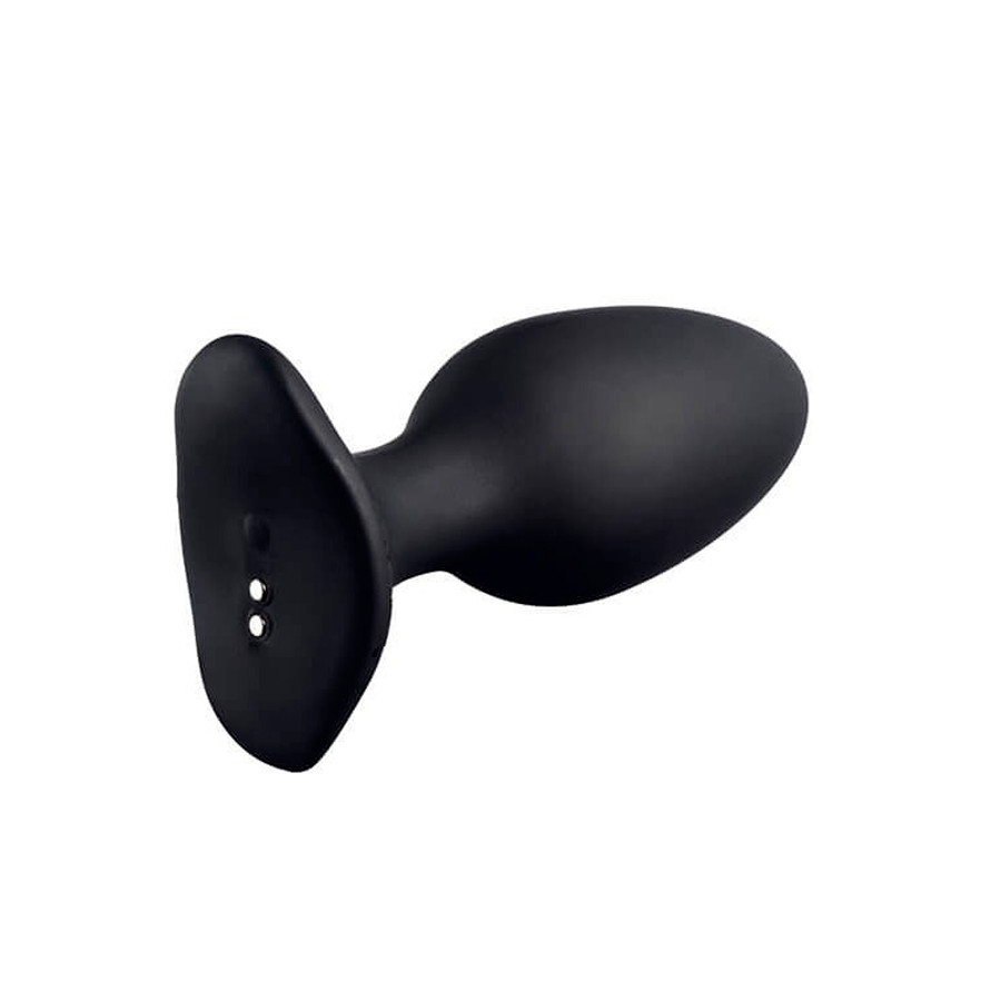 Plug Anal ''G'' no Formato Cônico em Silicone com Base de Segurança, 7 Modos de Vibração e Controle Via Aplicativo - Lovense Hush 2 L  | 13,2 x 5,6 cm - 2