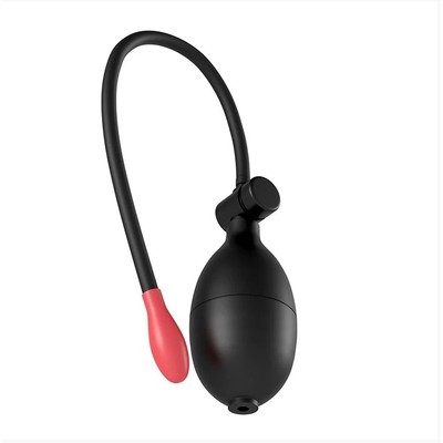 Foto 3 do produto Plug Anal Inflável Dilatador com Válvula - Pump N' Play | 5 x 5,7 cm