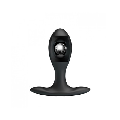 Foto 3 do produto Plug Anal Inflável com Pera Insufladora, Válvula de Descompressão do Ar e Esfera Interna - Pretty Love Inflatable Anal Plug 2 | 7,1 x 3,1 cm