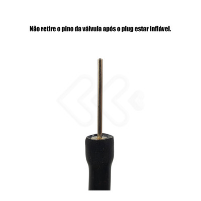 Foto 6 do produto Plug Anal Inflável com Pera Insufladora, Válvula de Descompressão do Ar e Esfera Interna - Pretty Love Inflatable Anal Plug 2 | 7,1 x 3,1 cm