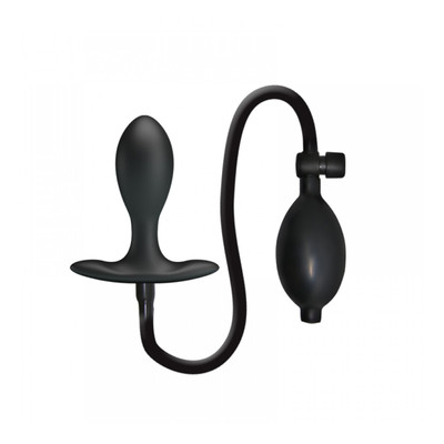 Foto 2 do produto Plug Anal Inflável com Pera Insufladora, Válvula de Descompressão do Ar e Esfera Interna - Pretty Love Inflatable Anal Plug 2 | 7,1 x 3,1 cm
