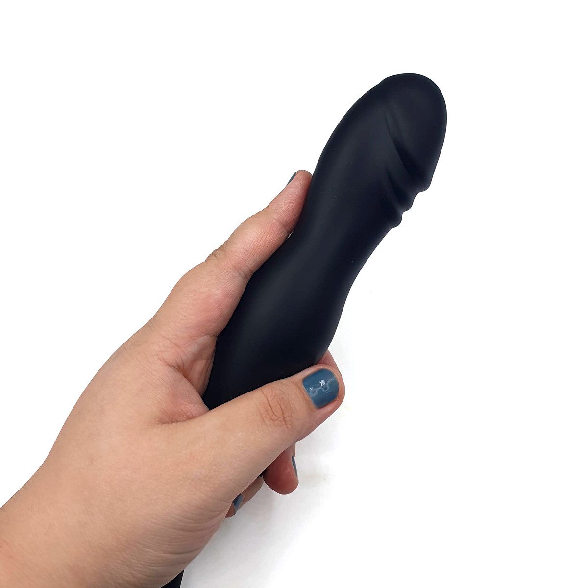 Plug Anal Inflável em Silicone com Glande e Bomba Pera - Mimosa Love | 14 x 4,5 cm - 2