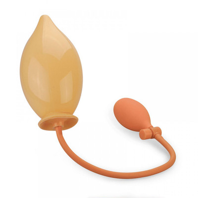 Foto 3 do produto Plug Anal Inflável com Válvula Controladora de Pressão - Aphrodisia Pumpn Play Plug | 10 x 4 cm | Disponível em 2 Cores