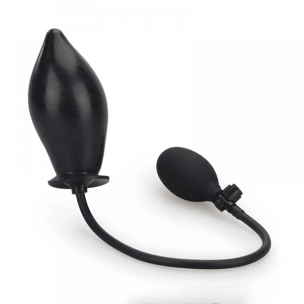 Plug Anal Inflável com Válvula Controladora de Pressão - Aphrodisia Pumpn Play Plug | 10 x 4 cm | Disponível em 2 Cores - 5