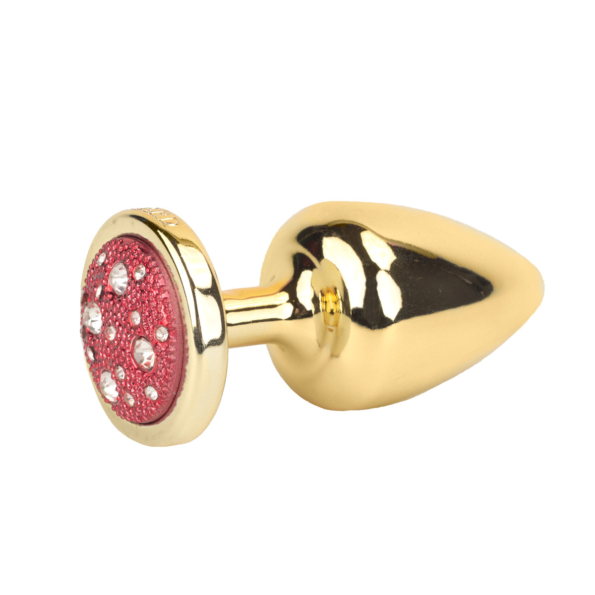 Plug Anal "M" em ABS Atóxico com Formato Cônico e Detalhes de Joias Cravejadas - Hard Less | 7 x 3,5 cm | Disponível em 14 Cores - 13