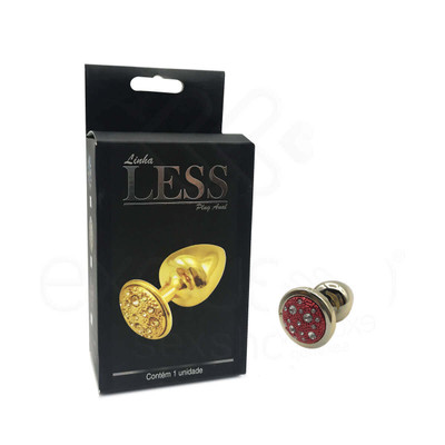 Foto 23 do produto Plug Anal "M" em ABS Atóxico com Formato Cônico e Detalhes de Joias Cravejado - Hard Less | 6,7 x 3,5 cm | Disponível em 14 Cores