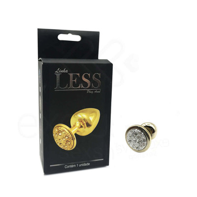 Foto 21 do produto Plug Anal "M" em ABS Atóxico com Formato Cônico e Detalhes de Joias Cravejado - Hard Less | 6,7 x 3,5 cm | Disponível em 14 Cores