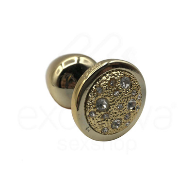 Foto 20 do produto Plug Anal "M" em ABS Atóxico com Formato Cônico e Detalhes de Joias Cravejado - Hard Less | 6,7 x 3,5 cm | Disponível em 14 Cores