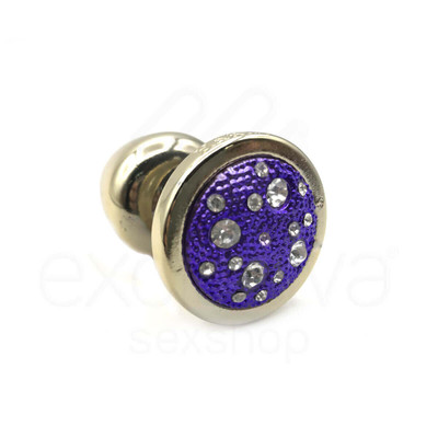 Foto 26 do produto Plug Anal "M" em ABS Atóxico com Formato Cônico e Detalhes de Joias Cravejado - Hard Less | 6,7 x 3,5 cm | Disponível em 14 Cores