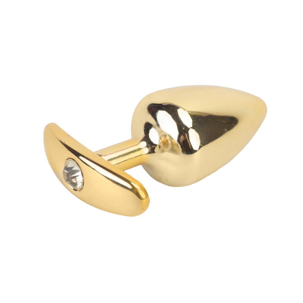 Plug Anal "M" Cônico em Metal com Strass e Base Removível - Hard | 6,8 x 3,2 cm | Disponível em 7 Cores - 17