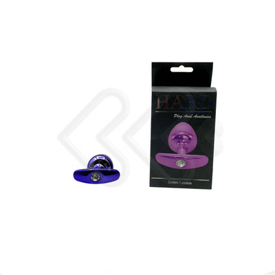 Foto 21 do produto Plug Anal "M" Cônico em Metal com Joia e Base Removível - Hard - 6,8 x 3,2 cm | Disponível em 7 Cores