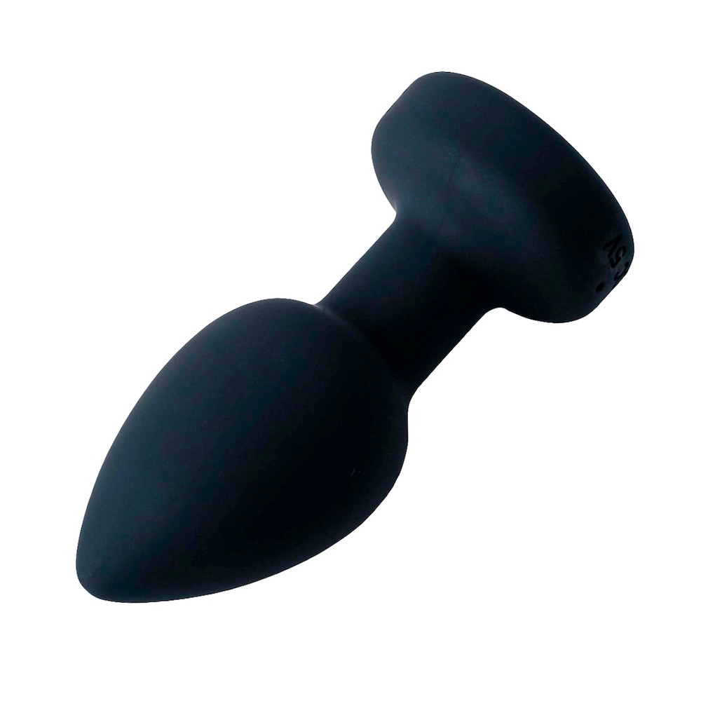 Plug Anal ''M'' em Silicone no Formato Cônico com 7 Modos de Vibração, Rotações, Led, Touch e Controle Remoto Sem Fio - YouVibe | 7 x 3,4 cm - 2