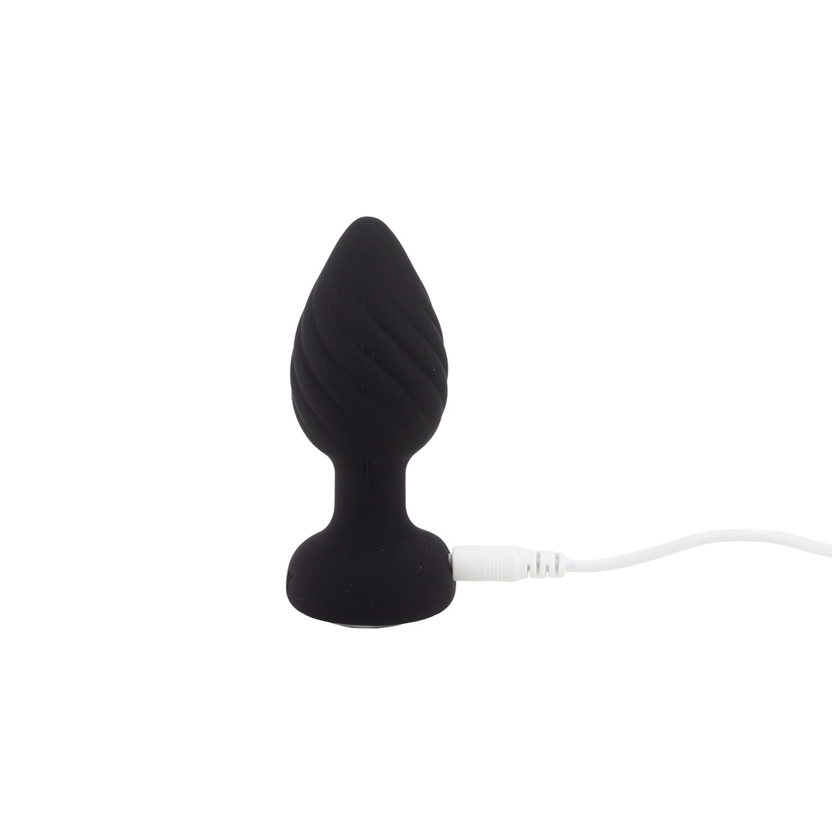 Plug Anal M em Formato Cônico com Textura em Espiral, 10 Modos de Vibração e Controle Remoto Sem Fio - YouVibe | 6,8 x 3,5 cm | Disponível em 2 cores - 12