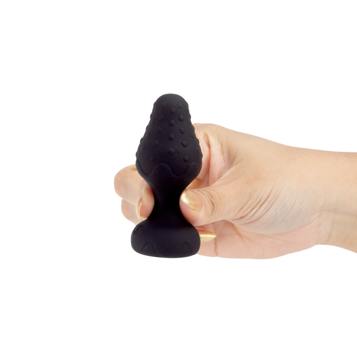 Plug Anal M em Formato Cônico com Texturas, 10 Modos de Vibração, Touch e Controle Remoto Sem Fio - YouVibe | 6,8 x 3,6 cm | Disponível em 2 cores - 13