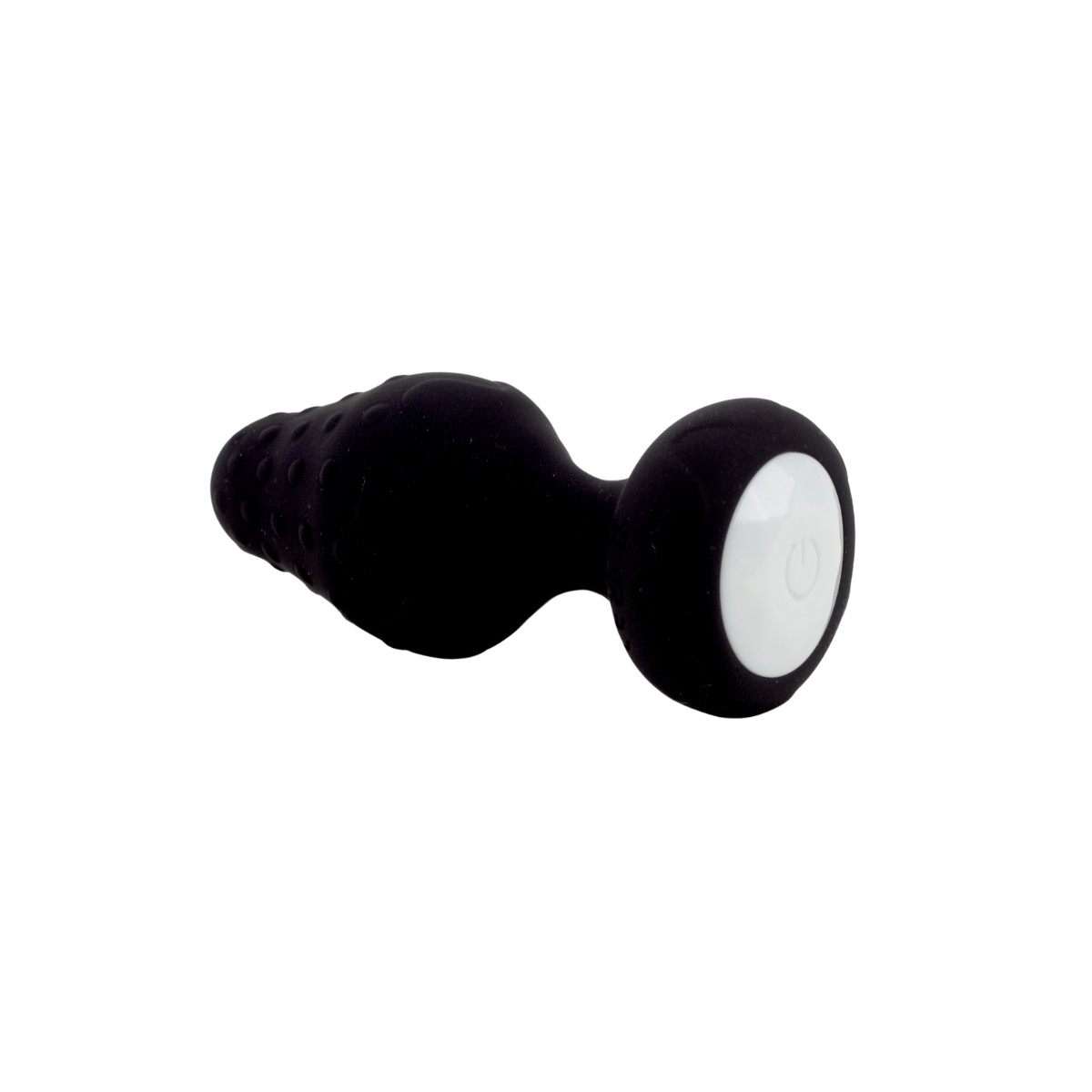 Plug Anal M em Formato Cônico com Texturas, 10 Modos de Vibração, Touch e Controle Remoto Sem Fio - YouVibe | 6,8 x 3,6 cm | Disponível em 2 cores - 10