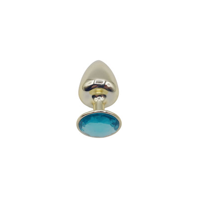 Foto 48 do produto Plug Anal "M" em Metal com Formato Cônico e Pedra na Base - Hard | 6,7 x 3,4 cm | Disponível em Diversas Cores