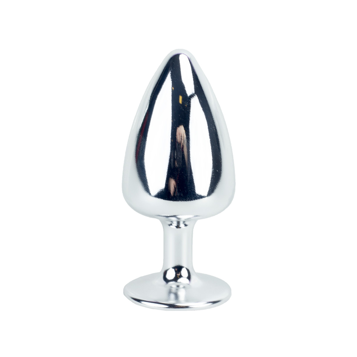 Plug Anal "M" em Metal com Formato Cônico e Pedra na Base - Hard | 6,7 x 3,4 cm | Disponível em 17 Cores - 26