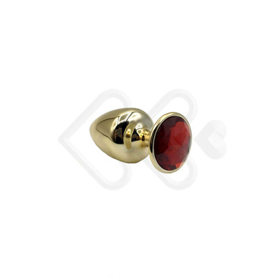Foto 45 do produto Plug Anal "M" em Metal com Formato Cônico e Pedra na Base - Hard | 6,7 x 3,4 cm | Disponível em Diversas Cores