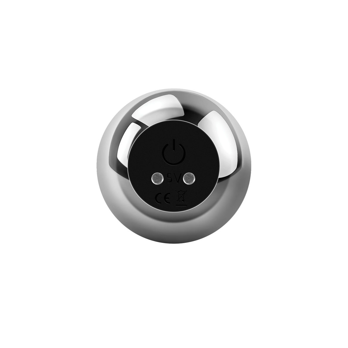 Plug Anal em Metal com 9 Modos de Vibração e Carregamento via USB - Adam & Eve Tease Me Rechargeable Metal Vibrator | 13,1 x 2,7 cm - 4