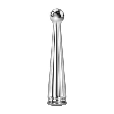 Foto 2 do produto Plug Anal em Metal com 9 Modos de Vibração e Carregamento via USB - Adam & Eve Tease Me Rechargeable Metal Vibrator | 13,1 x 2,7 cm