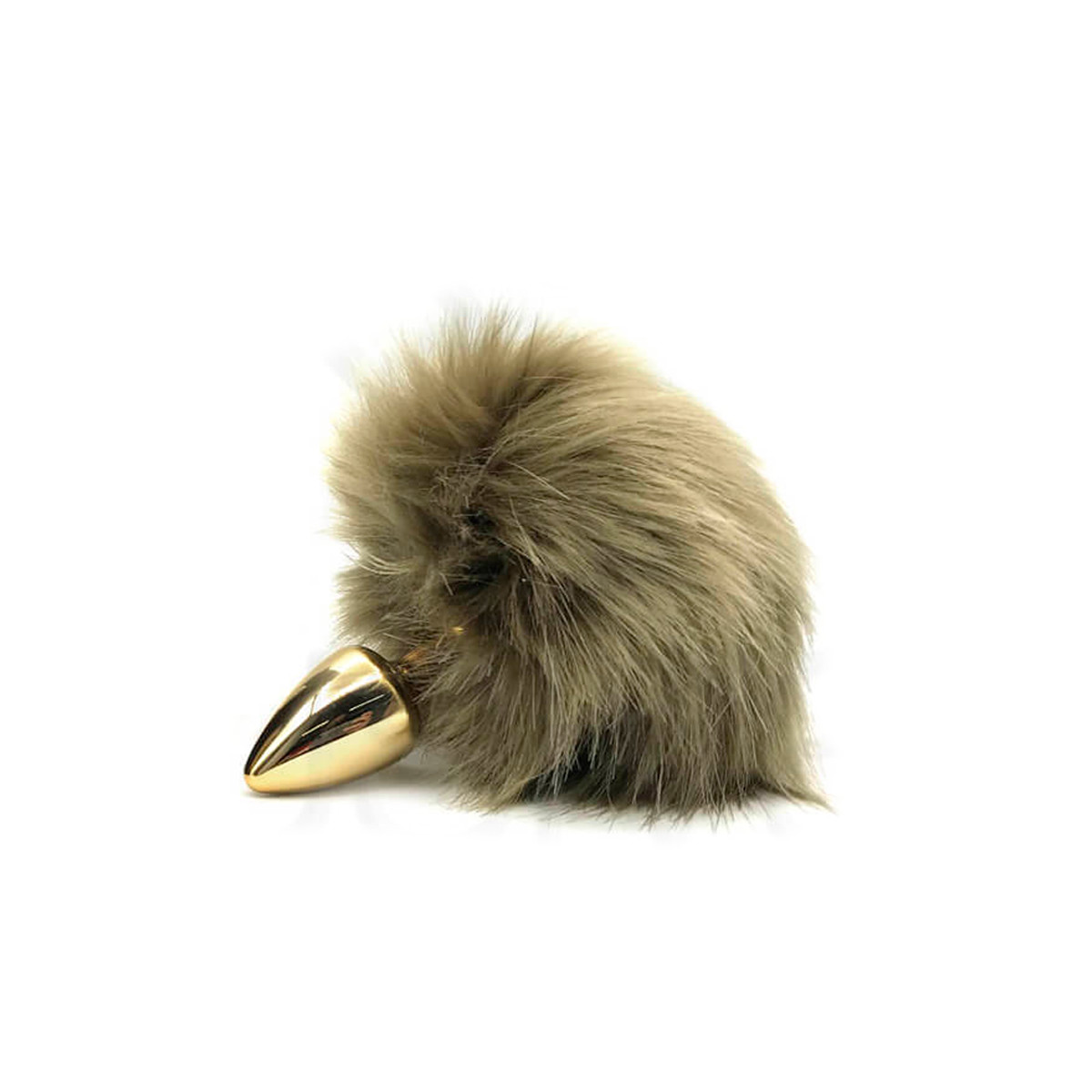 Plug Anal Tamanho ''P'' em Metal com Pompom - 5,4 x 2,6 cm | Hard | Disponível em 10 Cores - 12