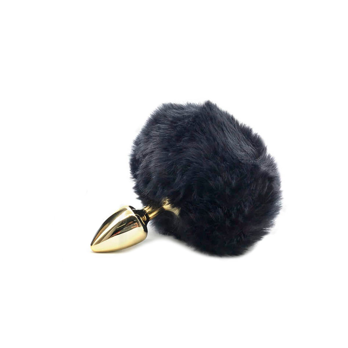 Plug Anal Tamanho ''P'' em Metal com Pompom - 5,4 x 2,6 cm | Hard | Disponível em 10 Cores - 14