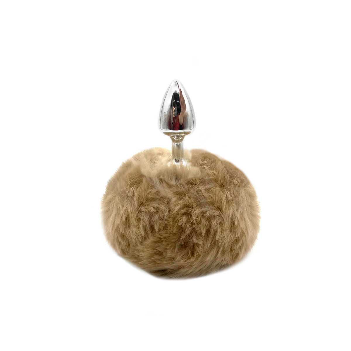 Plug Anal Tamanho ''P'' em Metal com Pompom - 5,4 x 2,6 cm | Hard | Disponível em 10 Cores - 19